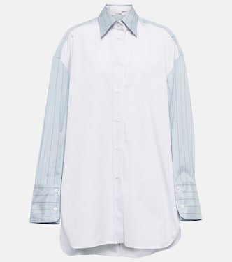 Striped oversized cotton shirt | Stella McCartney