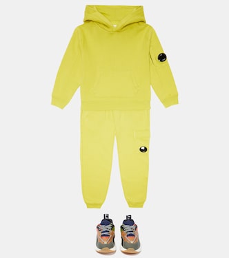 Jogginghose Lens aus Baumwoll-Fleece | C.P. Company Kids