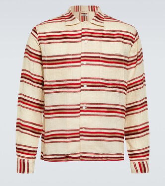 Striped cotton shirt | Bode