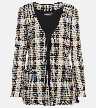 Chaqueta de punto en mezcla de algodón | Oscar de la Renta