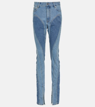 Spiral skinny jeans | Mugler