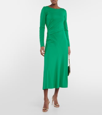 Gathered maxi dress | Dorothee Schumacher