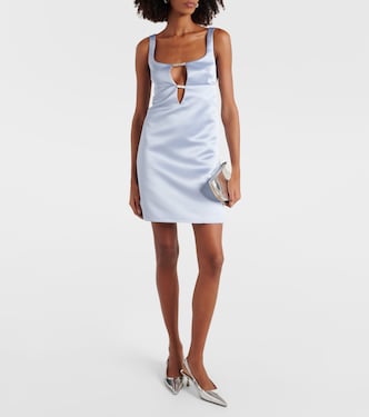 Miniabito in raso con cut-out | Nina Ricci