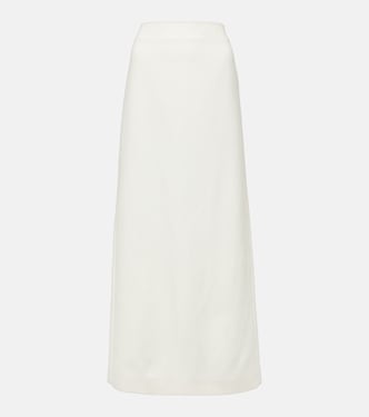 Bridal canvas maxi skirt | Ferragamo