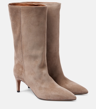 Bottes Stiletto 60 en daim | Paris Texas