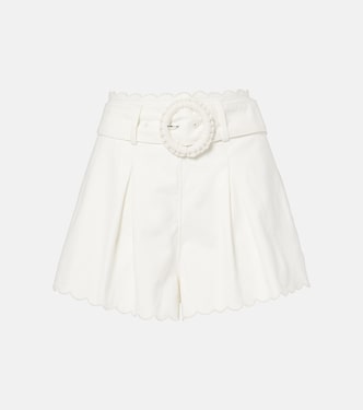 Shorts Festone in cotone a vita alta | Farm Rio