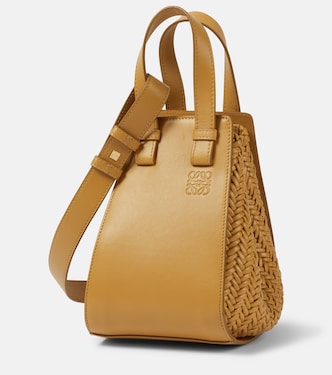Hammock Compact leather tote bag | Loewe