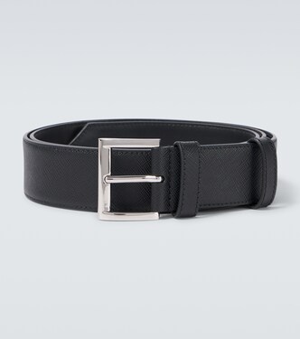 Cintura in pelle saffiano | Prada