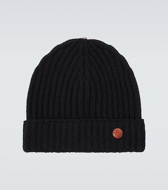 Molly Hogan ribbed-knit cashmere beanie | God's True Cashmere