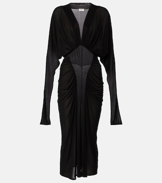 Maxikleid aus Jersey | Saint Laurent