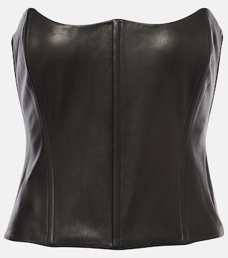 Bustier in pelle | The Sei
