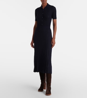 Robe chemise Elvis en cachemire et soie | Gabriela Hearst