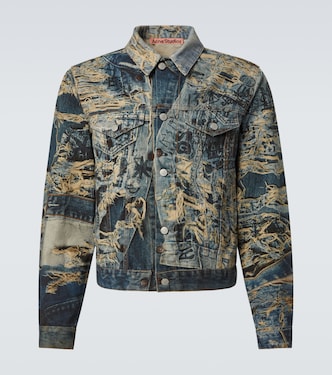 Trompe l'œil denim jacket | Acne Studios