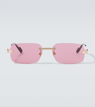 Eckige Sonnenbrille | Cartier Eyewear Collection