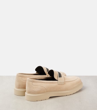 Mocassini Monili in suede | Brunello Cucinelli