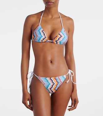 Bikini de lamé en zigzag | Missoni