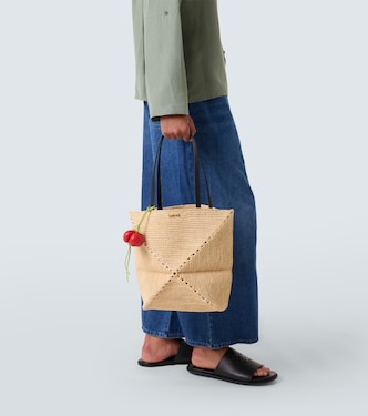 Paula's Ibiza Taschenanhänger Tomato aus Leder | Loewe