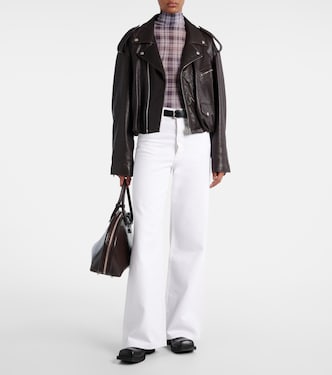 Jeans Dame a gamba larga e vita alta | Agolde