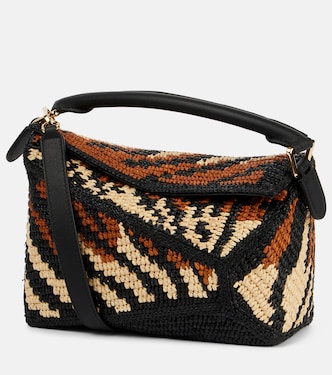 Paula's Ibiza Puzzle Edge Small shoulder bag | Loewe