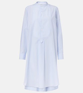 Striped cotton shirt dress | Bottega Veneta