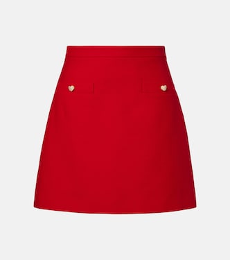 Minirock aus Crepe Couture | Valentino