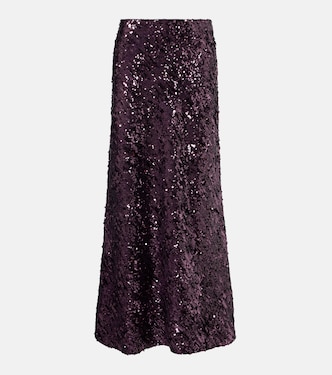 Sequined maxi skirt | Rabanne