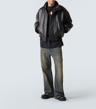 Leather blouson | Balenciaga