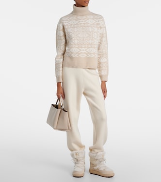 Pull Nadin en laine et coton mélangés | Bogner