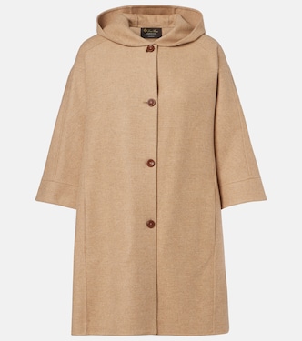 Belted wool and cashmere cape | Loro Piana