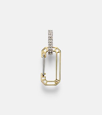 Ohrringe Chiara Small aus 18kt Gelbgold (750/1000) mit Diamanten | Eéra