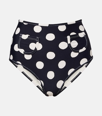 Polly polka-dot bikini bottoms | Montce