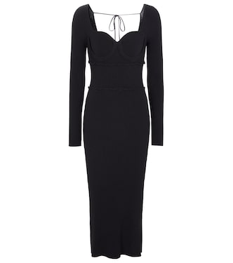 Louisa ribbed-knit midi dress | Altuzarra