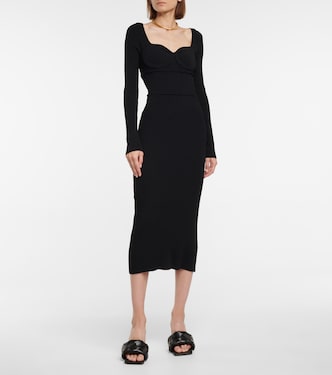 Louisa ribbed-knit midi dress | Altuzarra