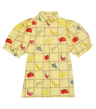 Mouse printed cotton shirt | The Animals Observatory