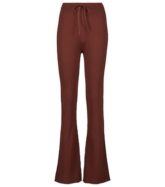 Pantalon Cornelie à taille haute | Nanushka