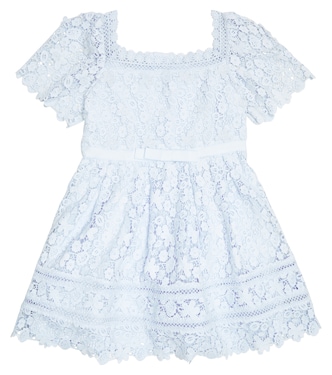 Guipure lace dress | Self-Portrait Kids