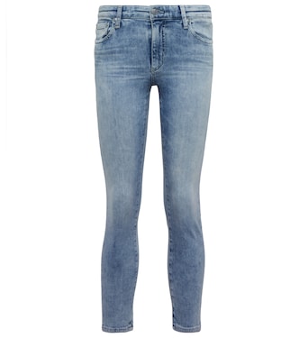 Prima Crop mid-rise skinny jeans | AG Jeans