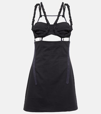La Robe Meli cotton-blend minidress | Jacquemus
