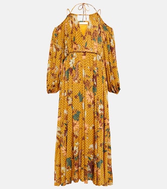 Robe midi Noemi imprimée | Ulla Johnson