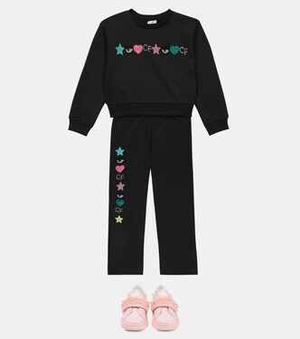 X Chiara Ferragni Sweatshirt aus einem Baumwollgemisch | Monnalisa