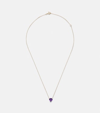 Collana Honor's Lilac Heart in oro 14kt con ametista  | Roxanne First