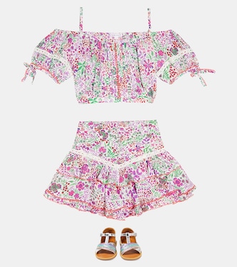 Bonny printed top | Poupette St Barth Kids