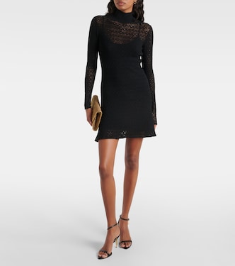 Minikleid aus Häkelstrick | Tom Ford