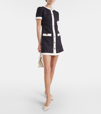 Robe VGold en tweed | Valentino