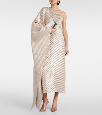 Abito lungo Metropolis in jacquard | Taller Marmo