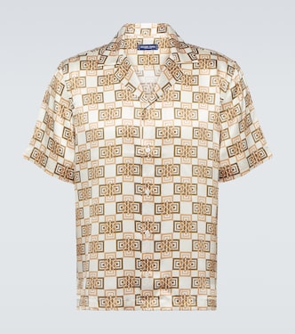 Camicia bowling Roberto in seta | Frescobol Carioca