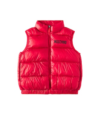 Veste sans manches matelassée | Moschino Kids