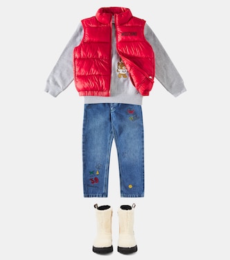 Wattierte Weste | Moschino Kids