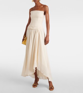 Abito lungo Hightide in misto cotone | Staud