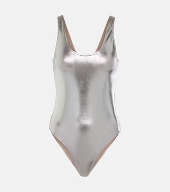 Costume intero metallizzato | Adriana Degreas